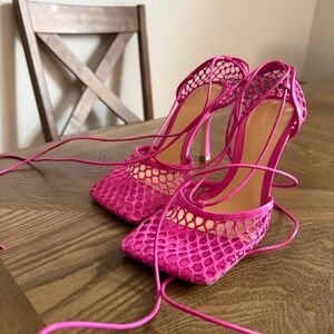 Bottega Veneta Mesh Pumps